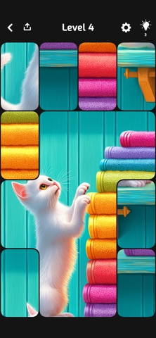 Cat Puzzles. iPhone screenshot