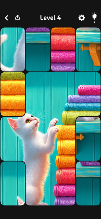 Cat Puzzles. Screenshot 2 of 8
