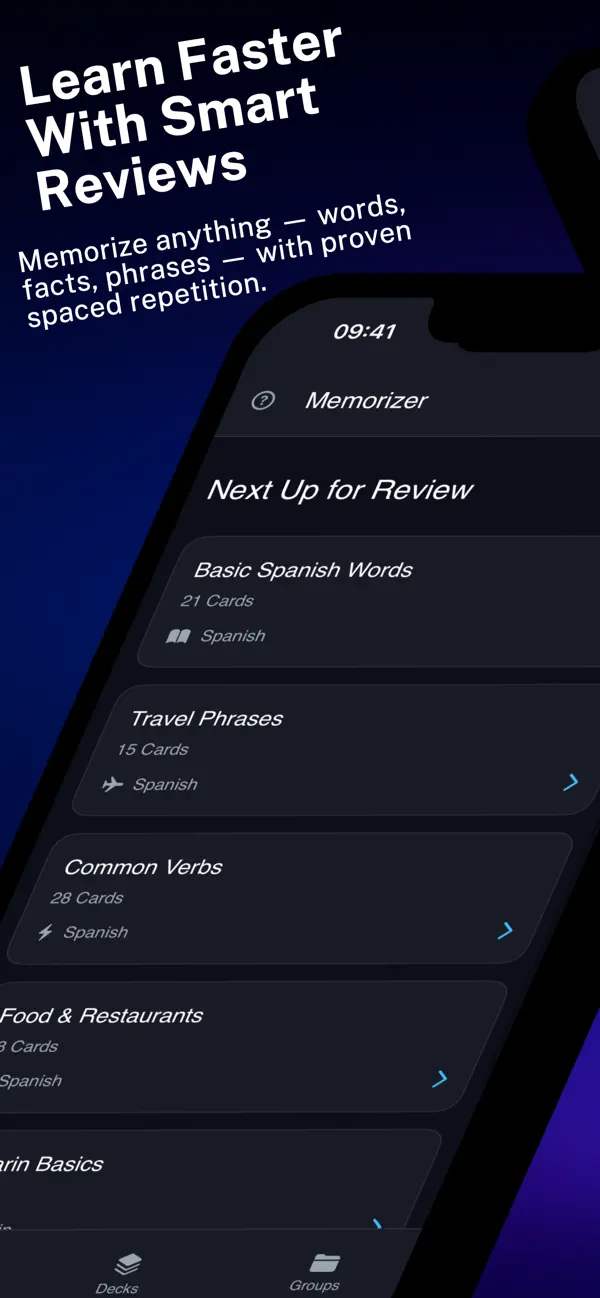 Screenshot #1 pour Memorizer: Learning Assistant