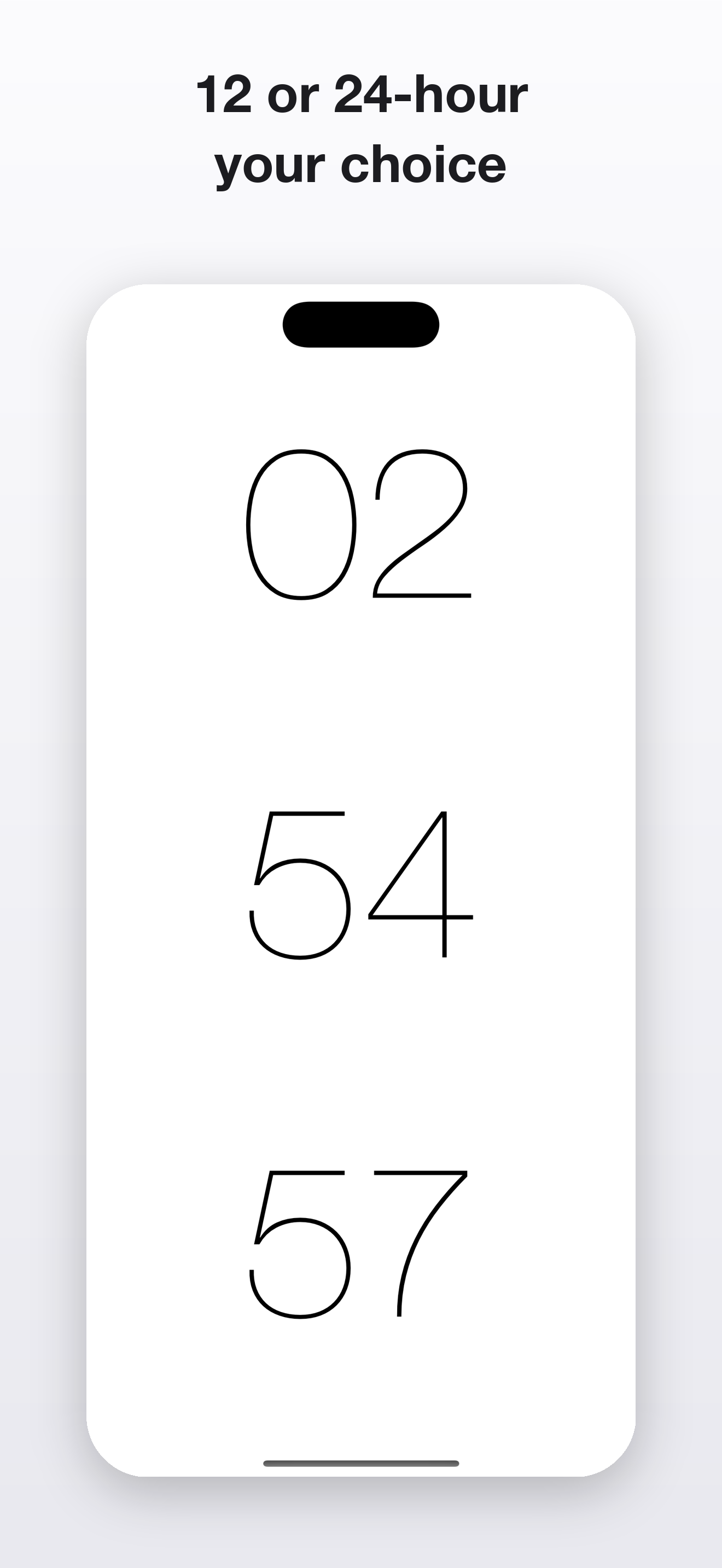 Padqlo: Fullscreen Desk Clock screenshot 3