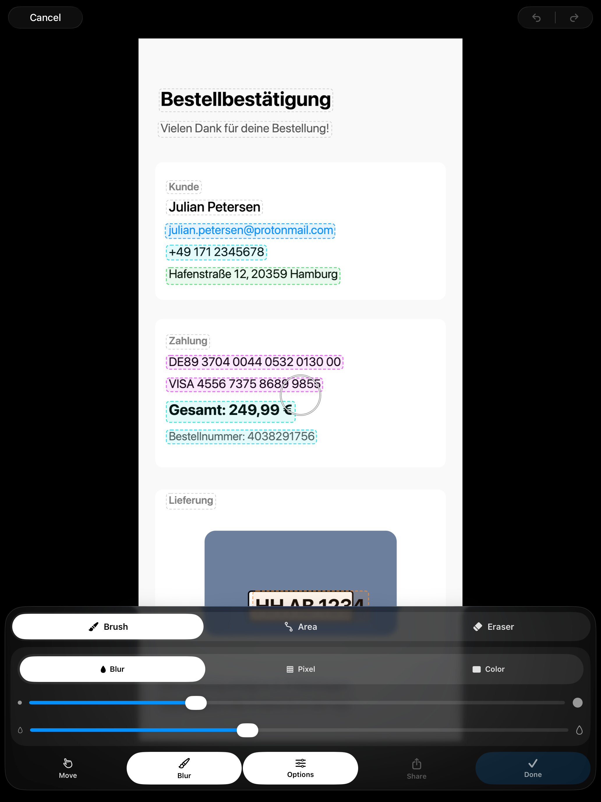 BlurBrush: Blur Photo & Censor screenshot 9