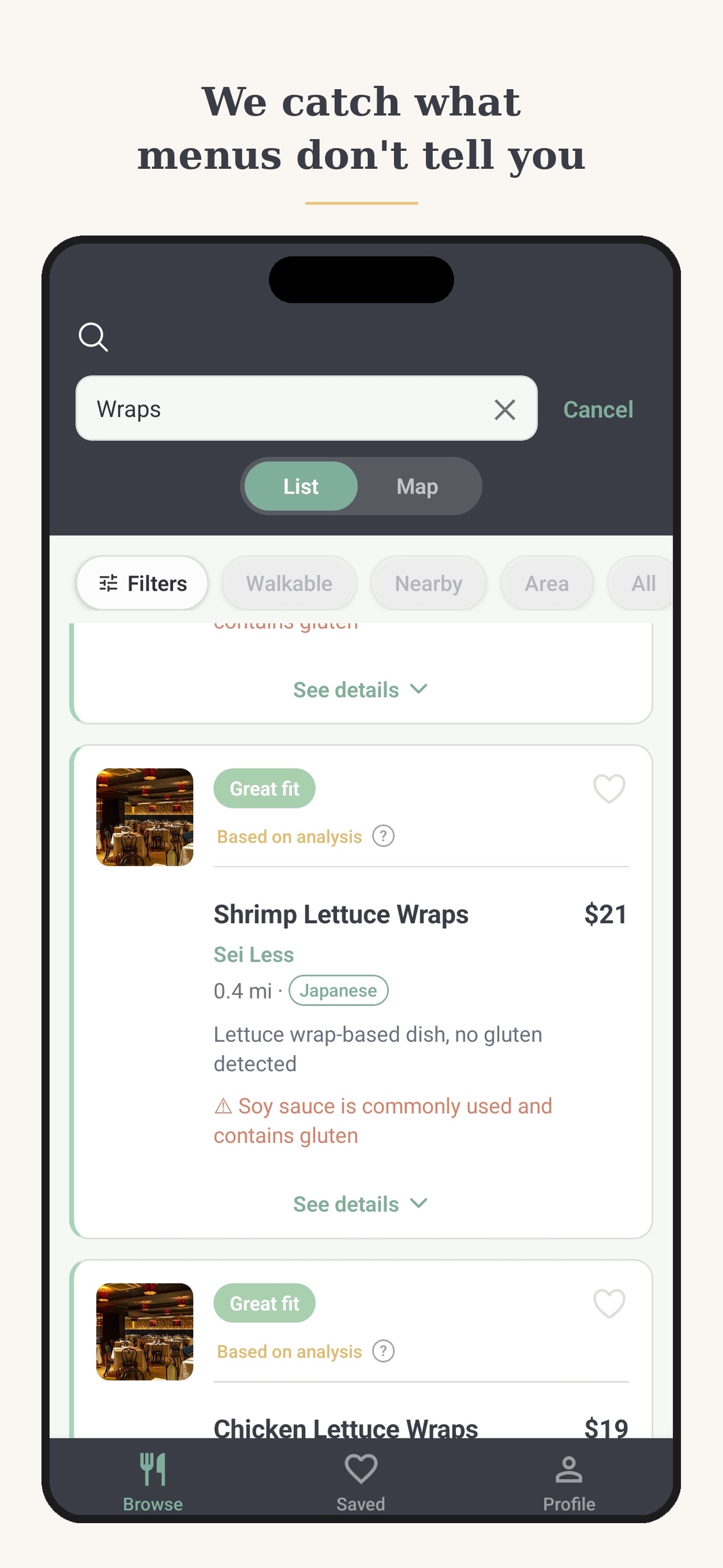 Screenshot 4 of Gluten Free & Keto - EatSavvy