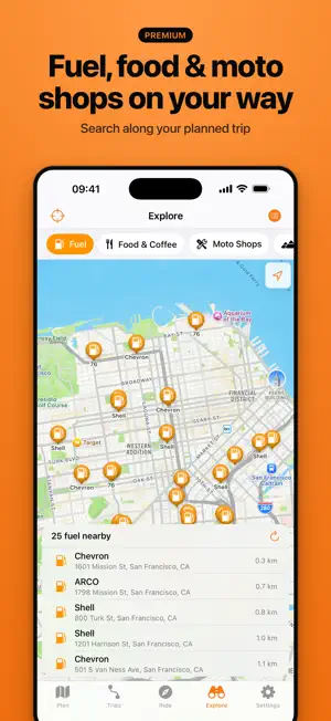 Riders Compass: Motorcycle GPS screenshot 4