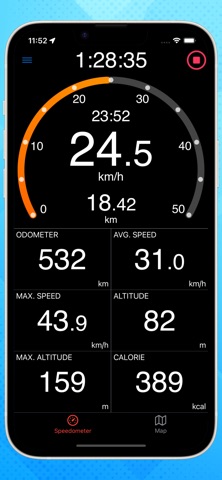 Bike Computer - Cycling Screenshot 6 of 8
