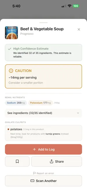 OxalateGuard: Oxalate Tracker screenshot 4