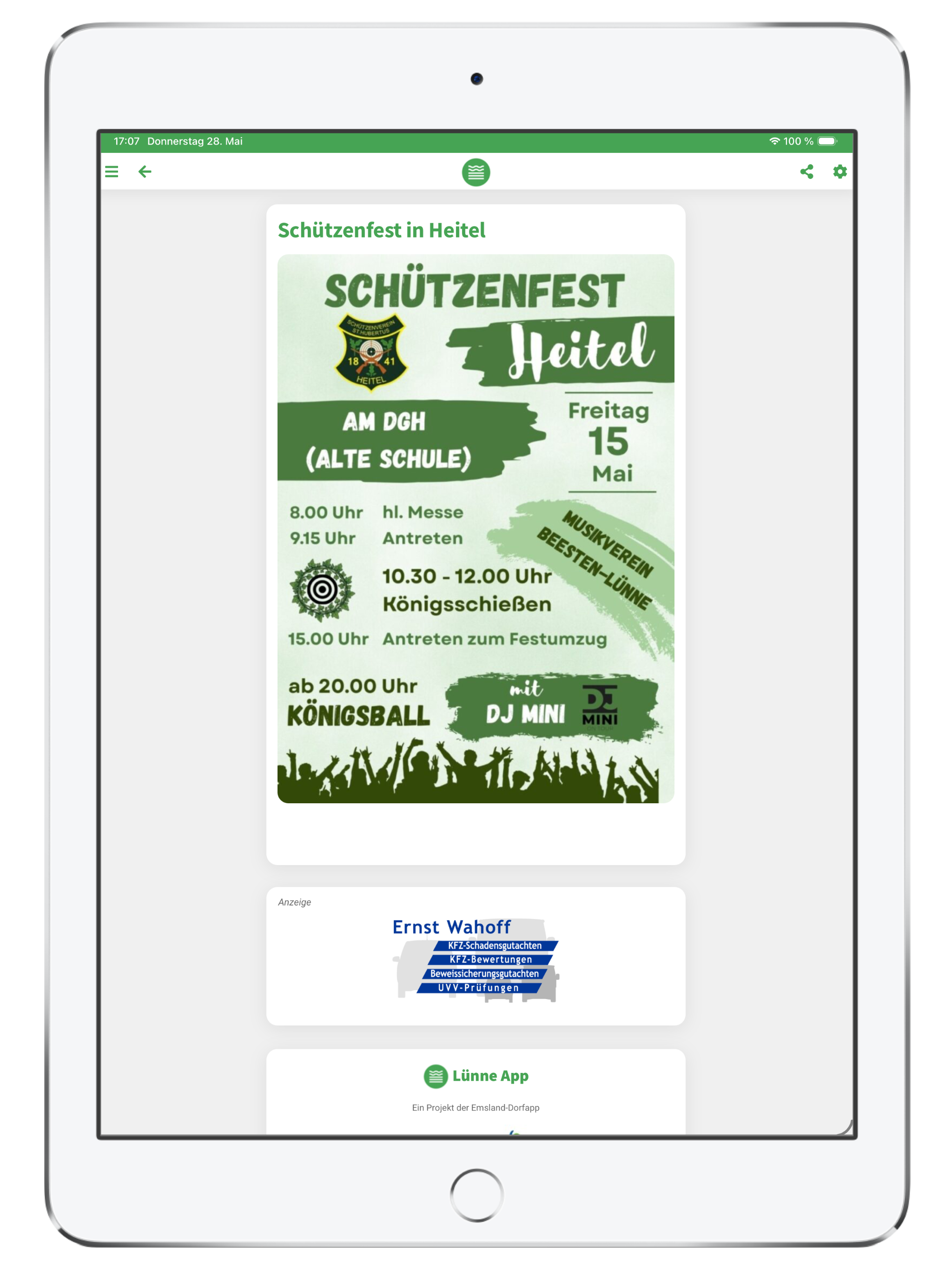 Lünne App screenshot 7