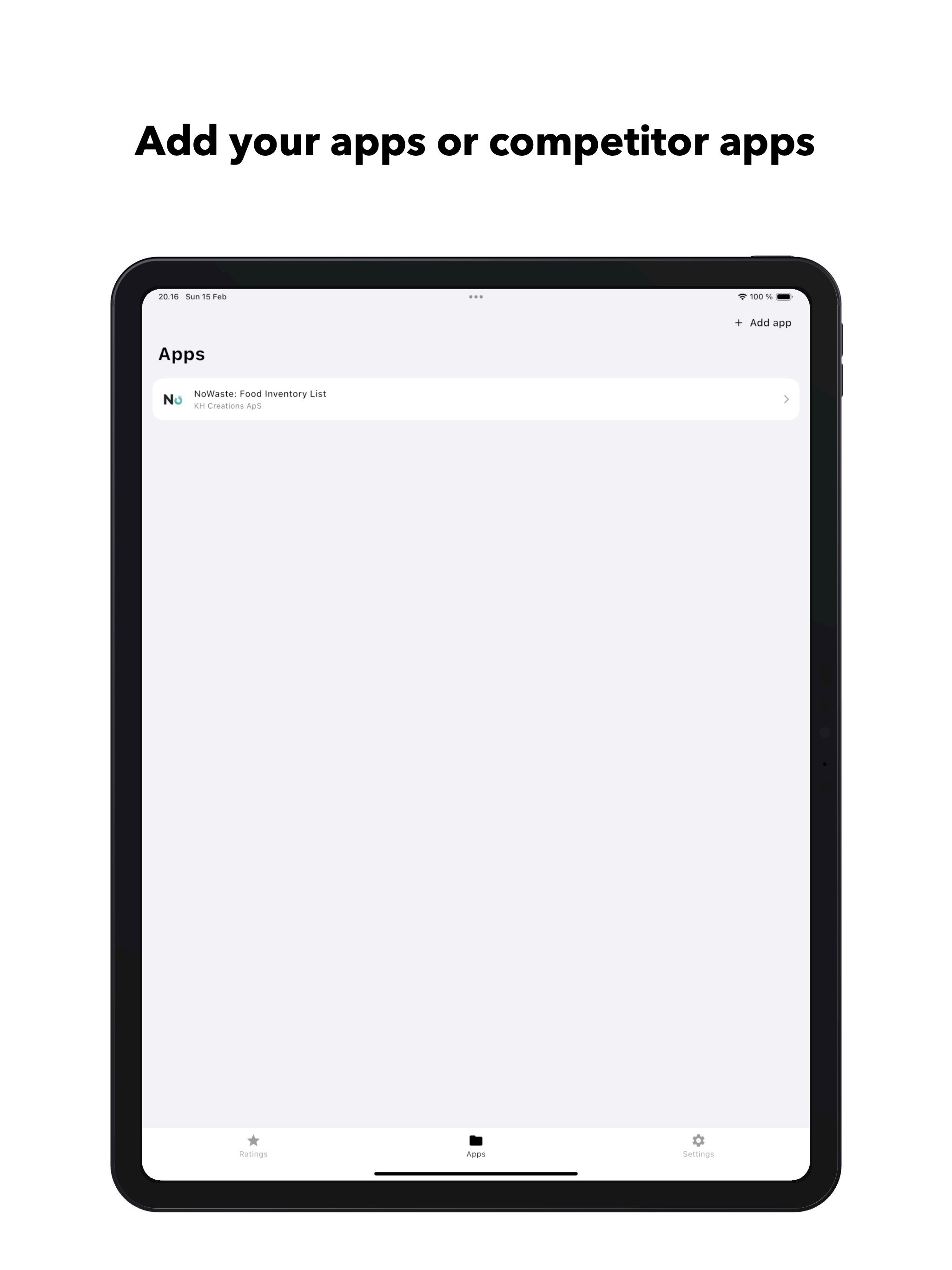 Clearli - Monitor app ratings screenshot 8