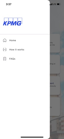 KPMG Whistleblowing App screenshot