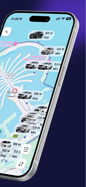 Udrive - Car Sharing & Rental iPhone screenshot 2