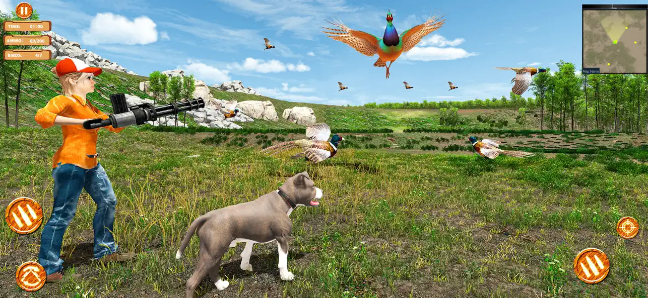 Screenshot #2 pour Jeu de chasse au faisan à l'ar