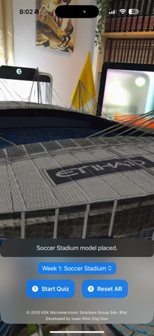 EGK Soccer AR screenshot