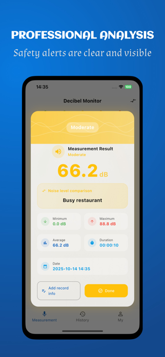 Decibel Detector Screenshot 2 of 3