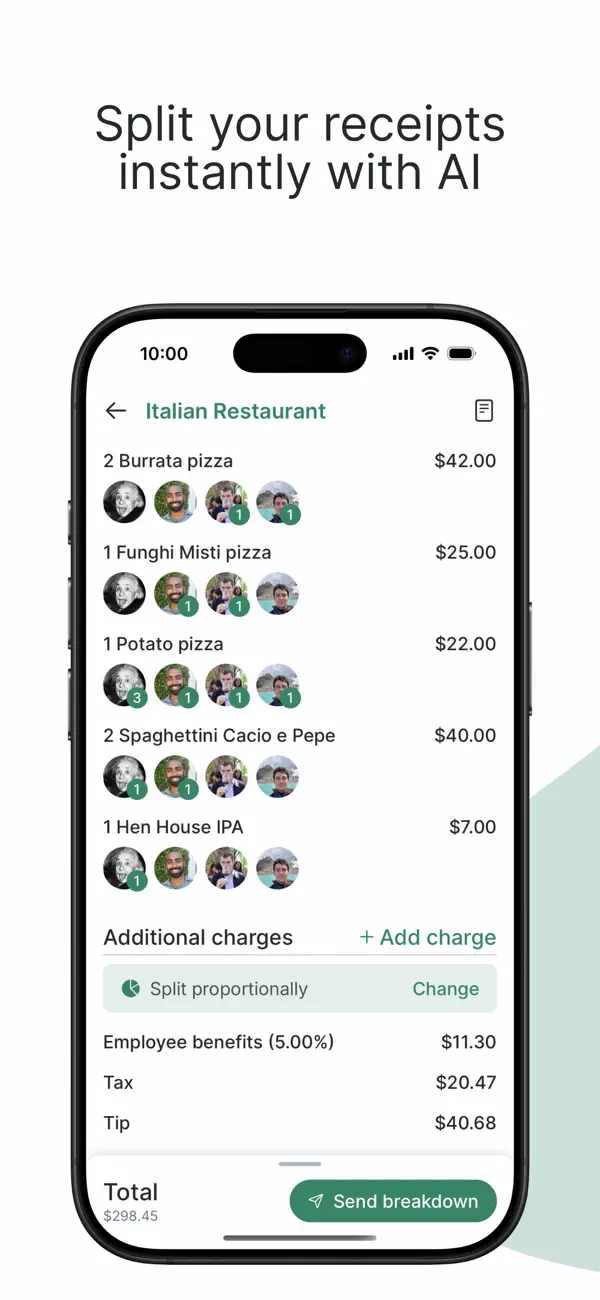 #1. Float: Split Receipts (iOS) 来自: Float Software, Inc.