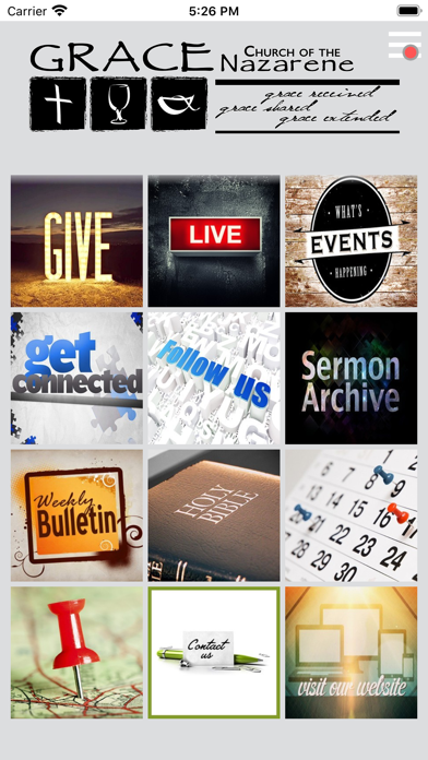Clarksville Grace Church Screenshot