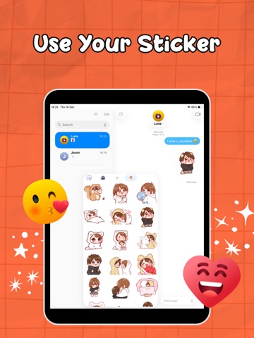 Sticker Maker: Emoji & Meme iPad screenshot