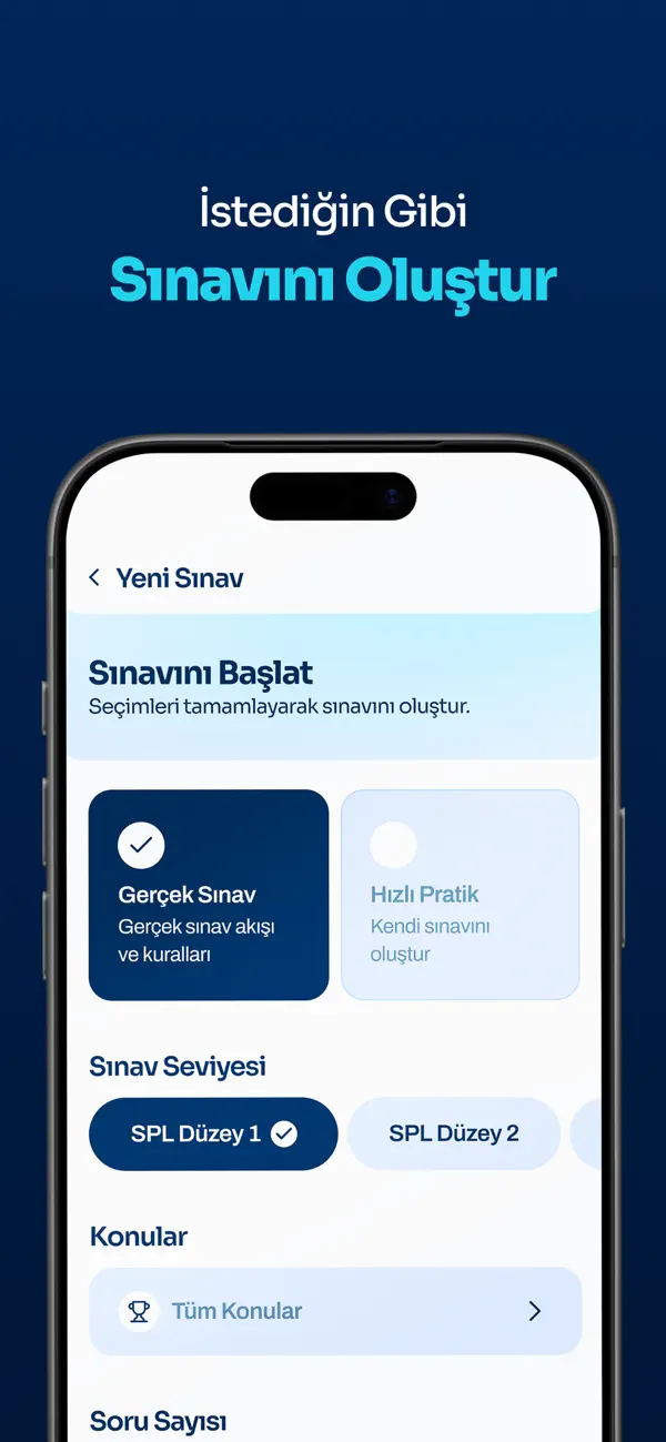 Screenshot #2 pour BenzerSor: Sınav Soru Bankası