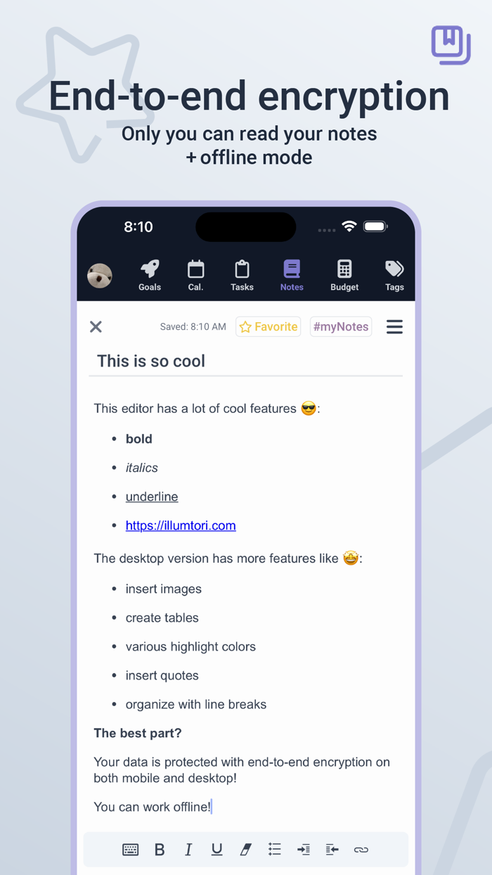 Goal Tracker - Illumtori