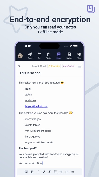 Goal Tracker - Illumtori