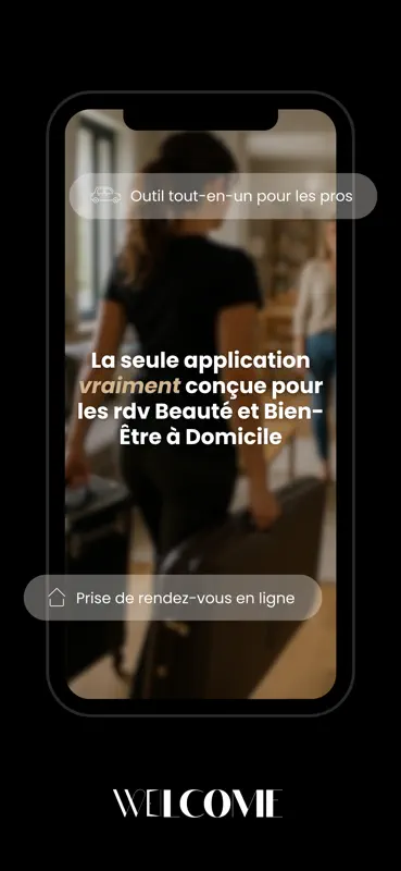 Welcome RDV - Beauté domicile screenshot 1 of 6