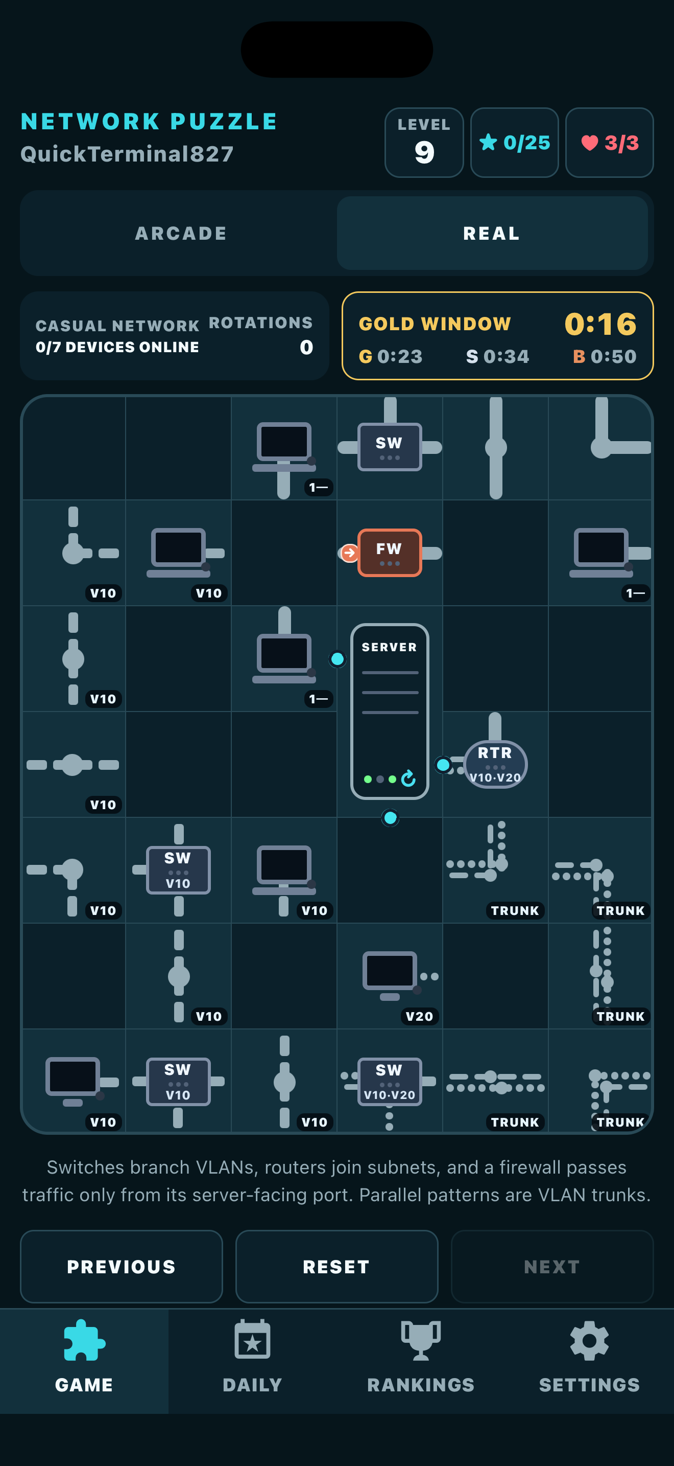 Network Puzzle screenshot 2
