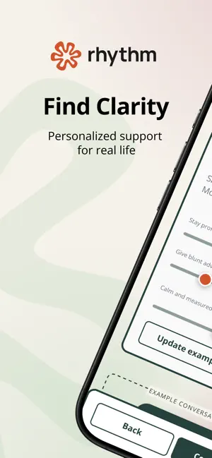 Rhythm: Personal AI Support screenshot 1