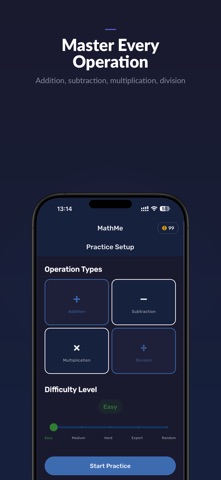 MathMe — Mental Math Trainer Screenshot 6 of 8
