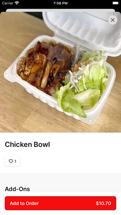 Don's Teriyaki Grill iPhone screenshot 4 - Food & Drink app