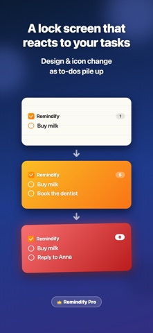 Remindify - Lock Screen TODO Screenshot 3 of 7
