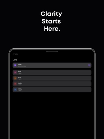 Focus AI: To Do & Productivity iPad screenshot