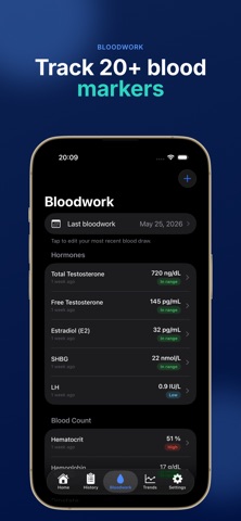 TRT Tracker: Log Testosterone Screenshot 5 of 10