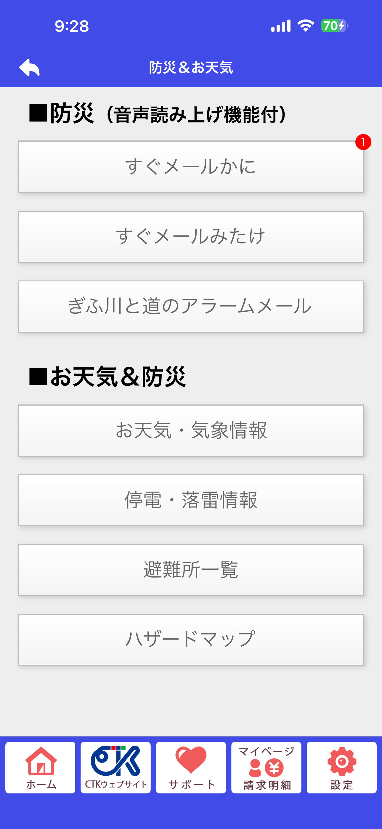 CTKアプリ
