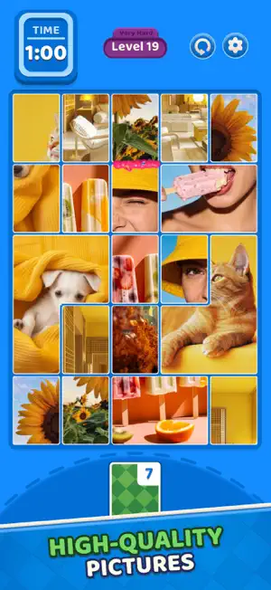 Jigsort Cards: Picture Puzzle screenshot 2