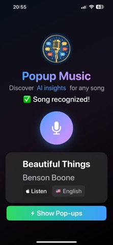 Popup Video Music screenshot