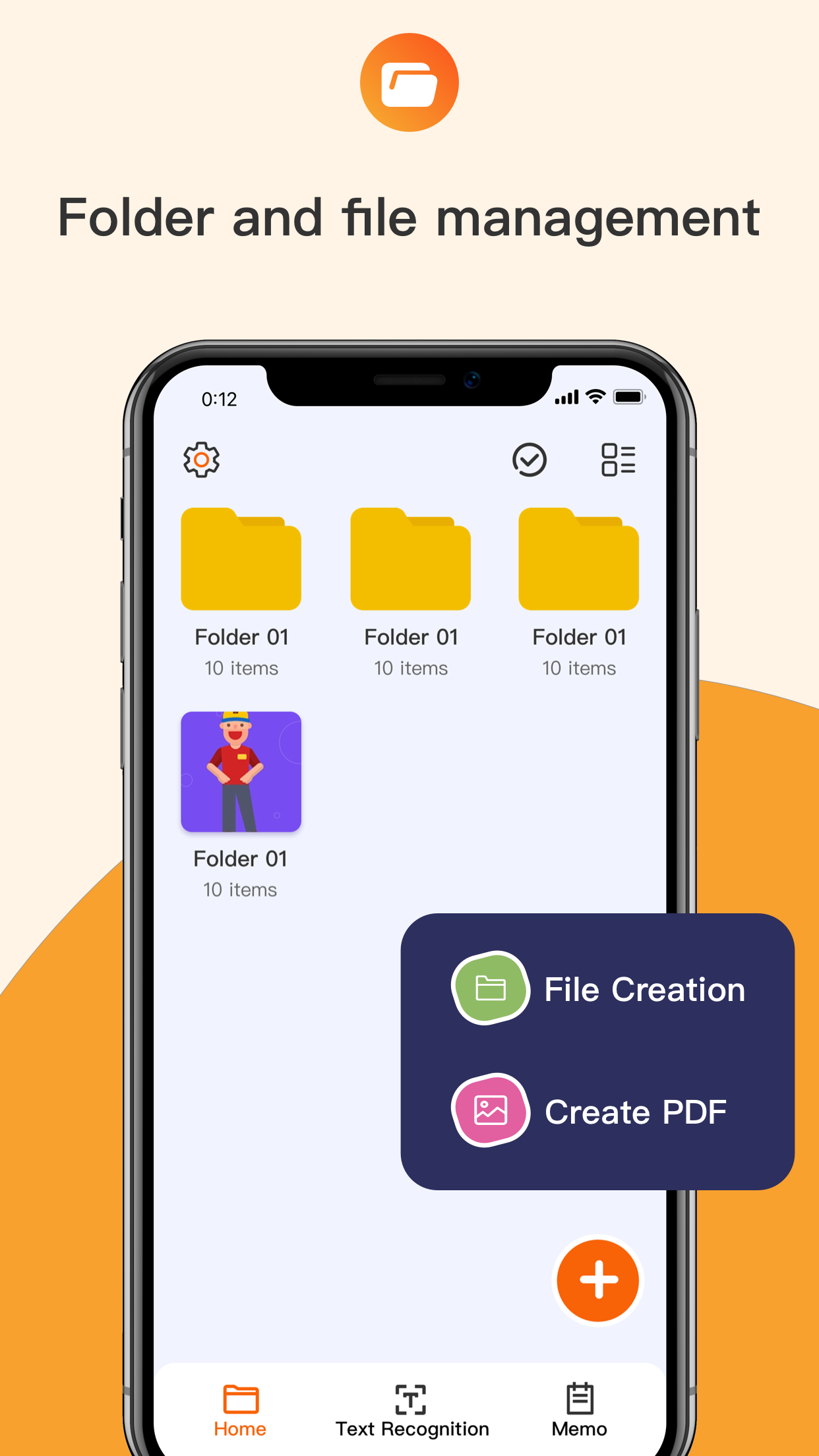 SVF PDF: OCR Scan Edit Reader screenshot 1
