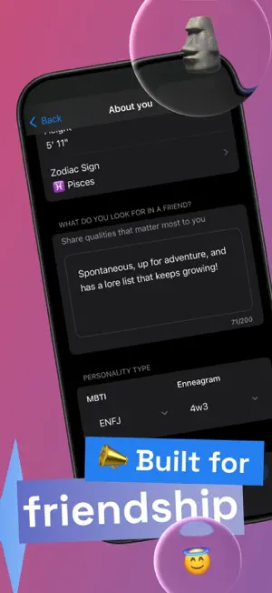 BubbleNest: Friend Finding App screenshot 2
