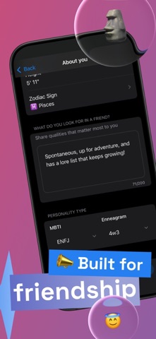 BubbleNest: Friend Finding App Screenshot 2 of 6