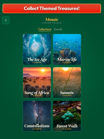 Mosaic Jigsaw Puzzle: Art HD iPad screenshot