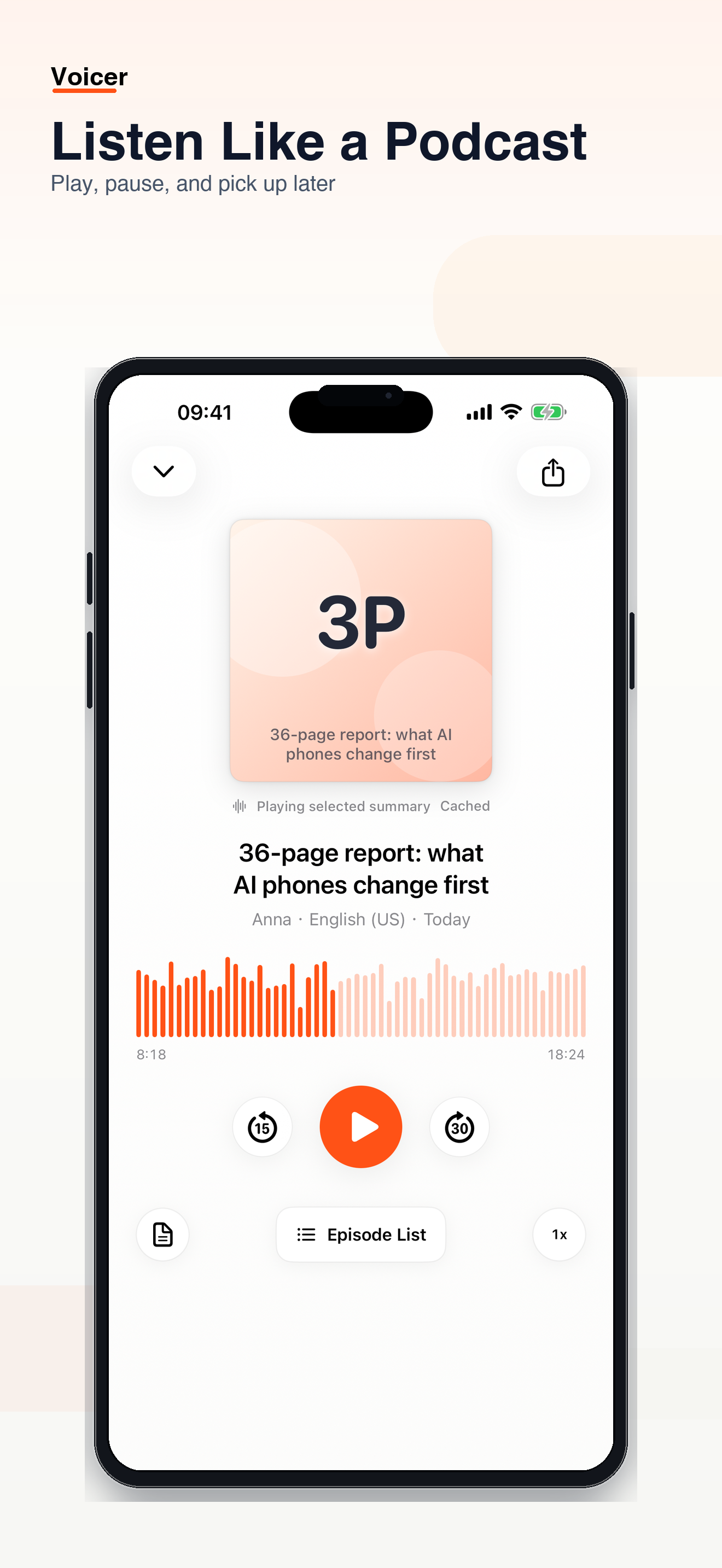 Voicer: Read Text with Audio screenshot 3