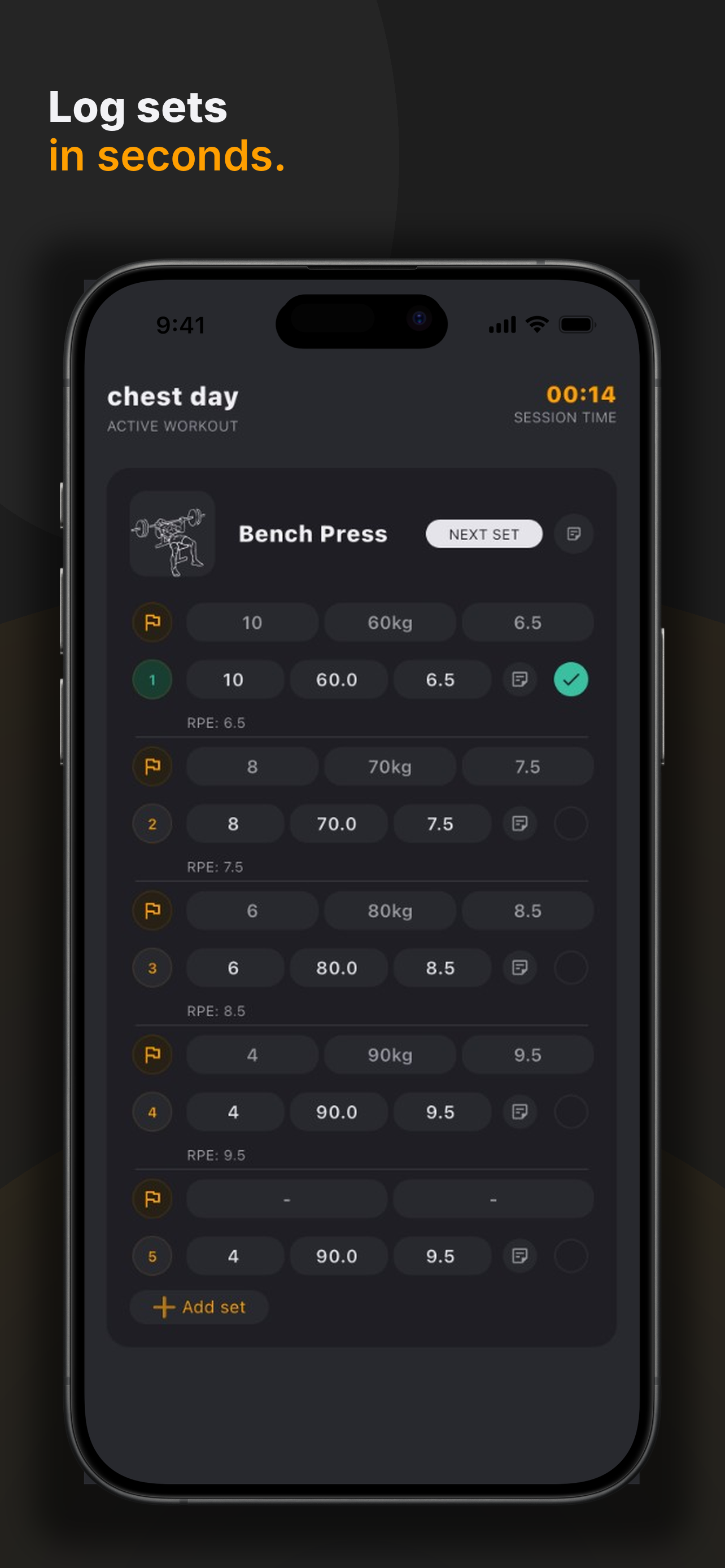 GymBro Workout Tracker screenshot 3