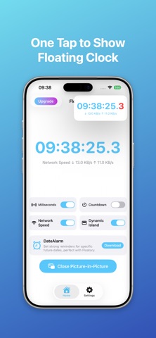 Floatory: Floating Clock PiP Screenshot 2 of 3