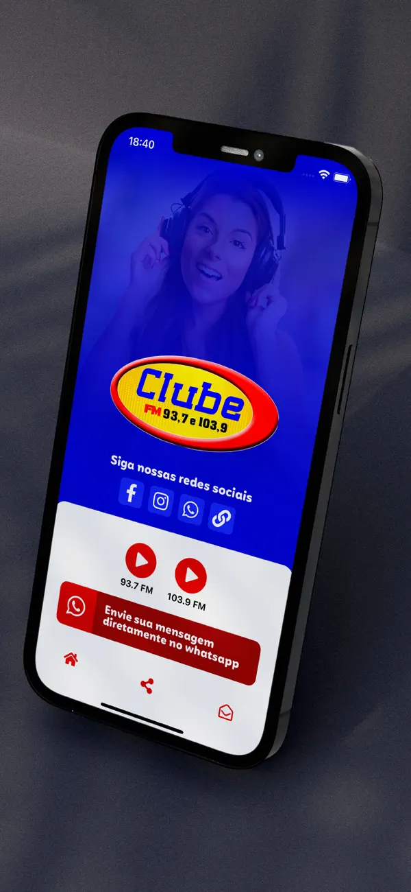 Screenshot #1 pour Clube FM 103.9 e 93.7