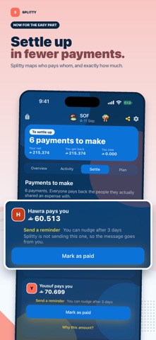Splitty: Split Bills & Trips Screenshot 3 of 5