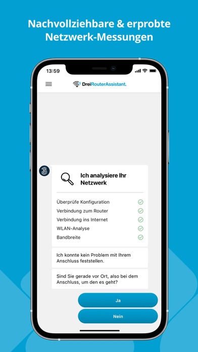 Screenshot 4 of Drei Router Assistant App