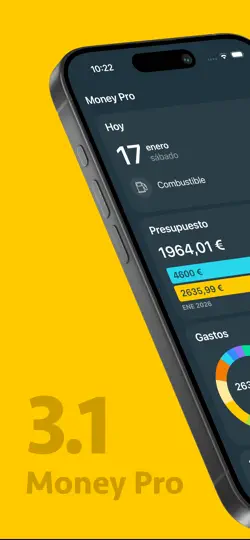 Captura de pantalla de Money Pro en iPhone 1