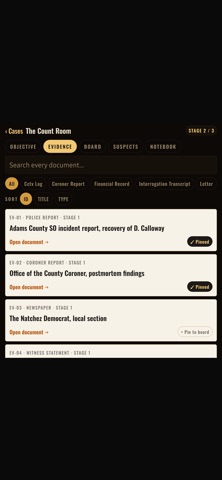 Casefile: The Homicide Files Screenshot 1 of 6