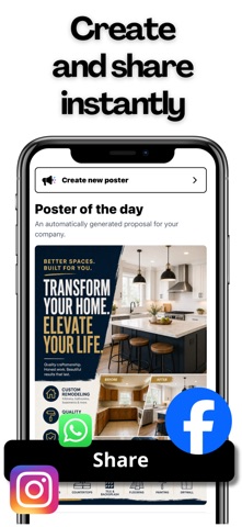 QuickAds - AI Post Creator Screenshot 1 of 5