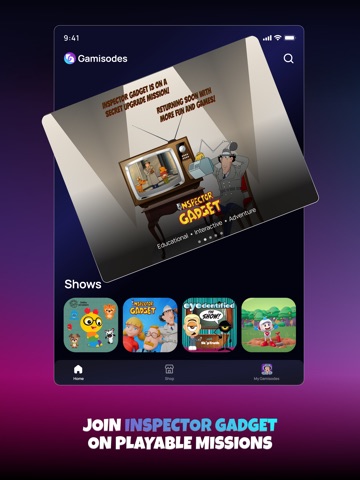 Gamisodes iPad screenshot