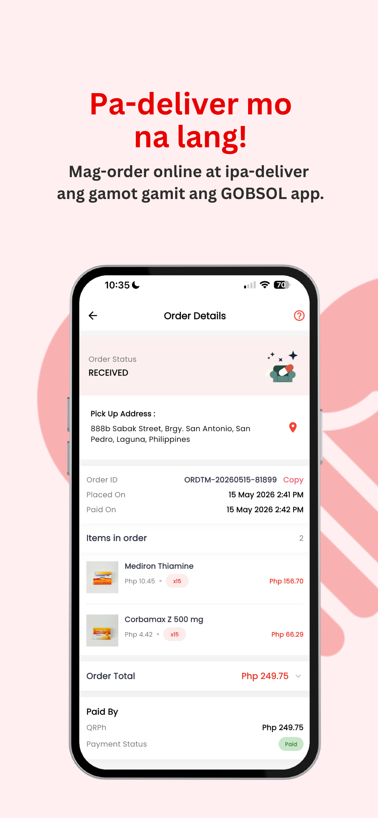 GOBSOL App screenshot 6