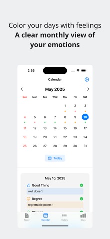 DayLine - 3Line Habit Screenshot 3 of 7