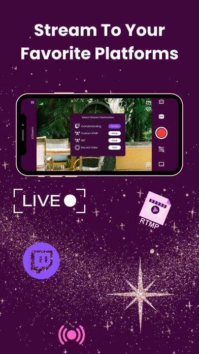 EZstream iPhone screenshot 5 - Photo & Video app